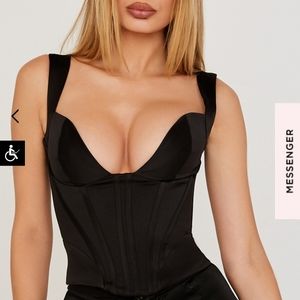 NWT House of CB Corset Top Size Small